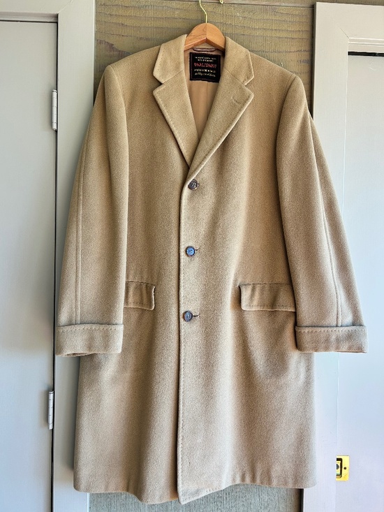 Dhalishan Other - 100% Cashmere Men’s Vintage Overcoat